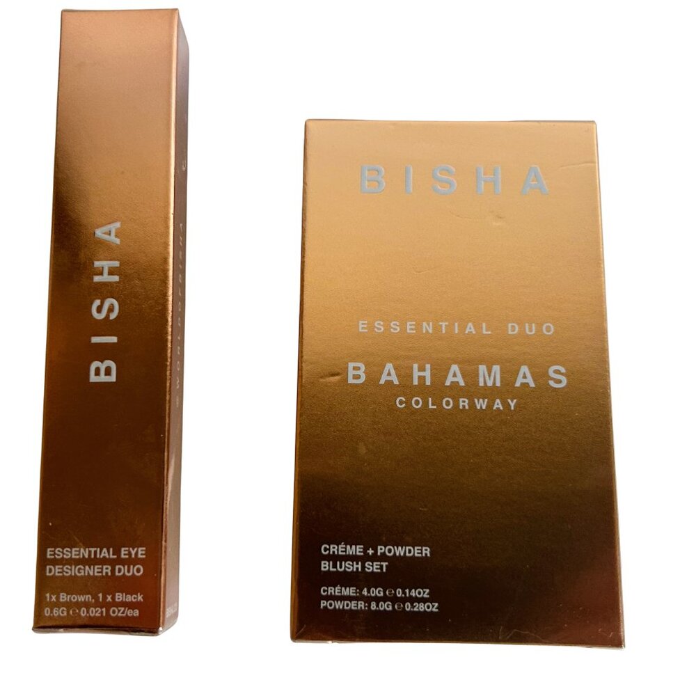 Bisha Eyeliner Duo + Essential Blush Duo